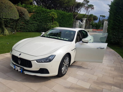 Maserati Ghibli bianca